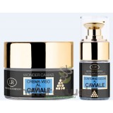 LR WONDER - Wonder Caviar Crema Viso 24H al Caviale + Contorno Occhi Effetto Lifting | Per una Pelle Setosa e Vellutata
