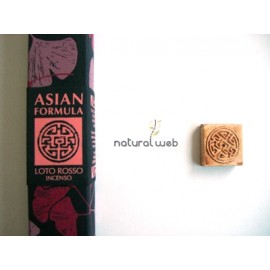 Incenso Linea ZEN Sense LOTO ROSSO con Portaincenso