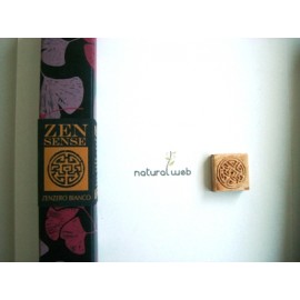 Incenso Linea ZEN Sense Zenzero Bianco con Portaincenso